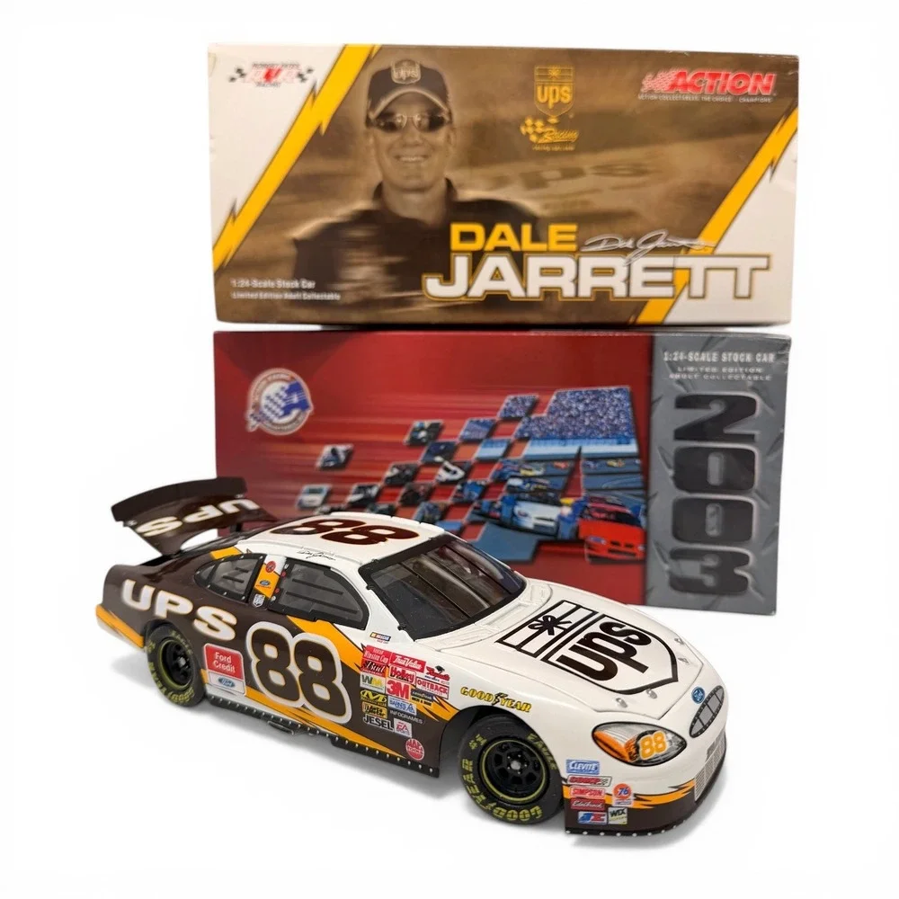 2003 Action Dale Jarrett #88 UPS Ford Taurus 1:24 Diecast Stock‎ Car Limited